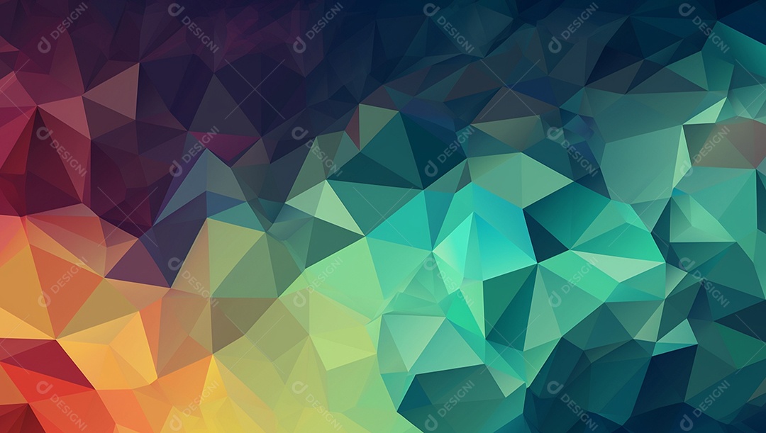 Fundo abstrato gradiente colorido