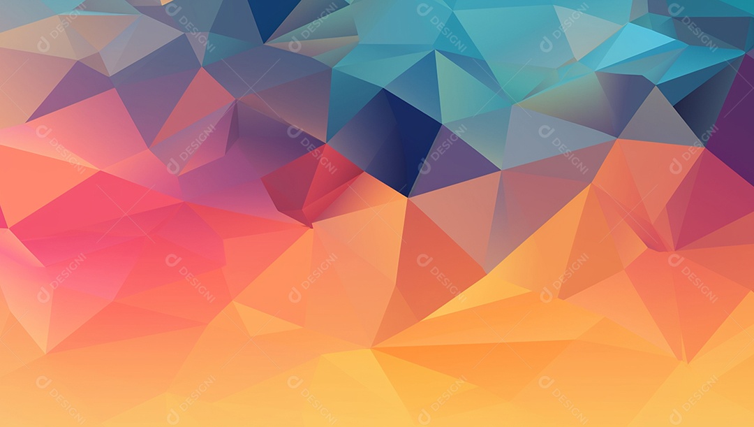 Fundo abstrato gradiente colorido