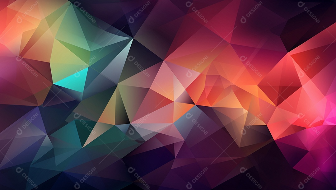 Fundo abstrato gradiente colorido