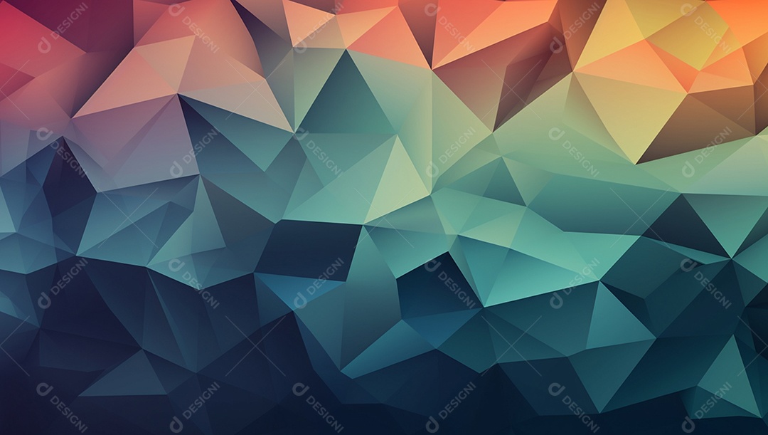 Fundo abstrato gradiente colorido