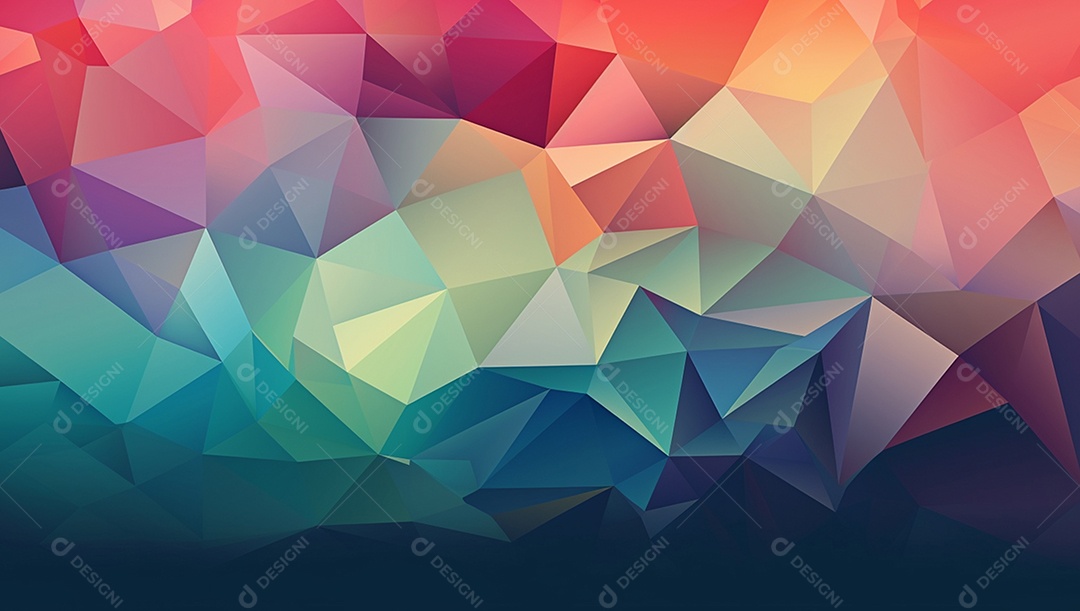 Fundo abstrato gradiente colorido