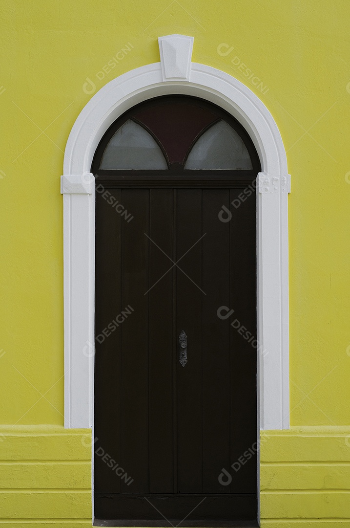 Detalhes arquitetônicos de casas tombadas na cidade de São José