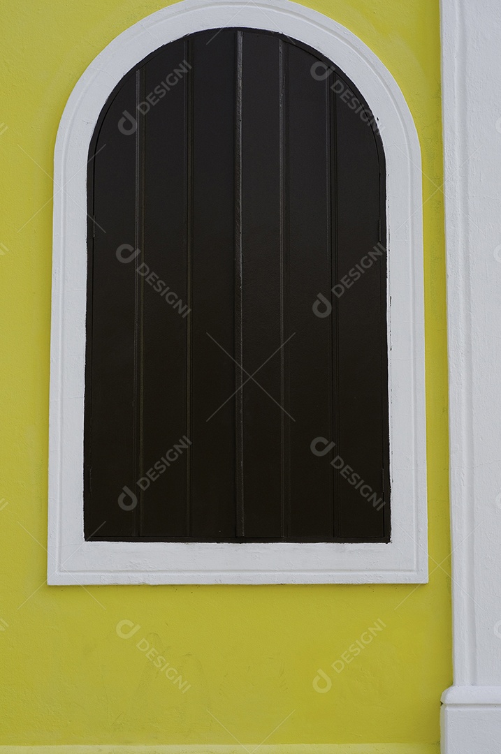 Detalhes arquitetônicos de casas tombadas na cidade de São José