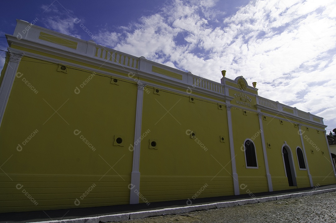 Detalhes arquitetônicos de casas tombadas na cidade de São José