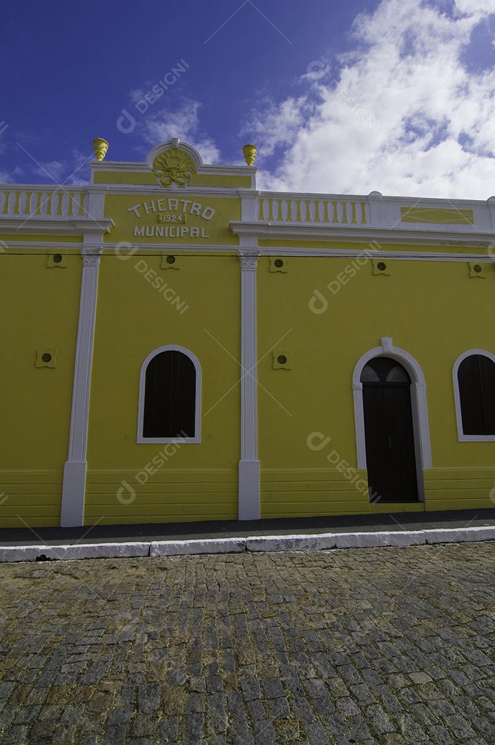Detalhes arquitetônicos de casas tombadas na cidade de São José