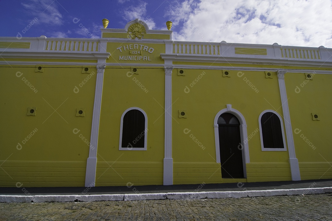 Detalhes arquitetônicos de casas tombadas na cidade de São José