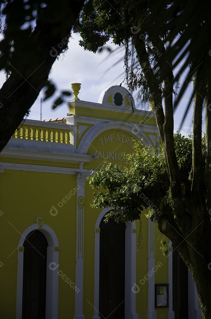 Detalhes arquitetônicos de casas tombadas na cidade de São José