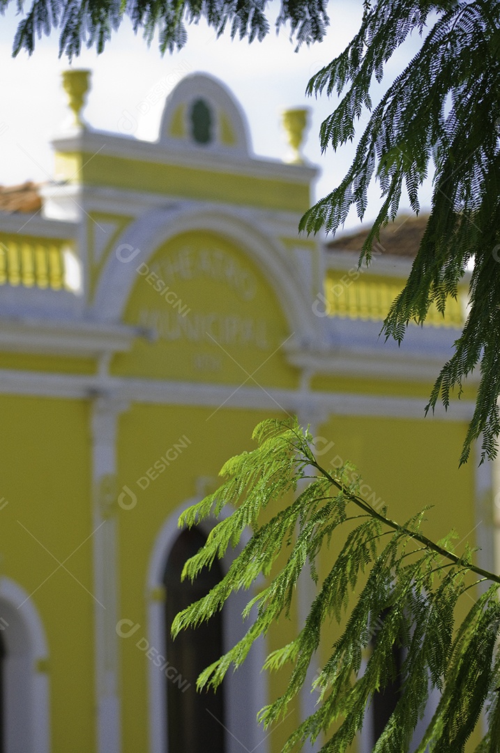 Detalhes arquitetônicos de casas tombadas na cidade de São José