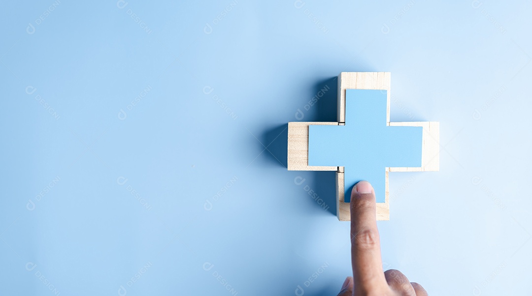 Seguro de saúde e conceito de bem-estar médico.