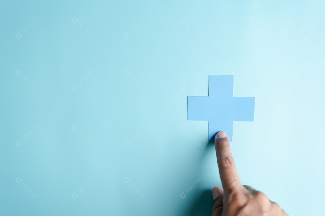 Seguro de saúde e conceito de bem-estar médico.