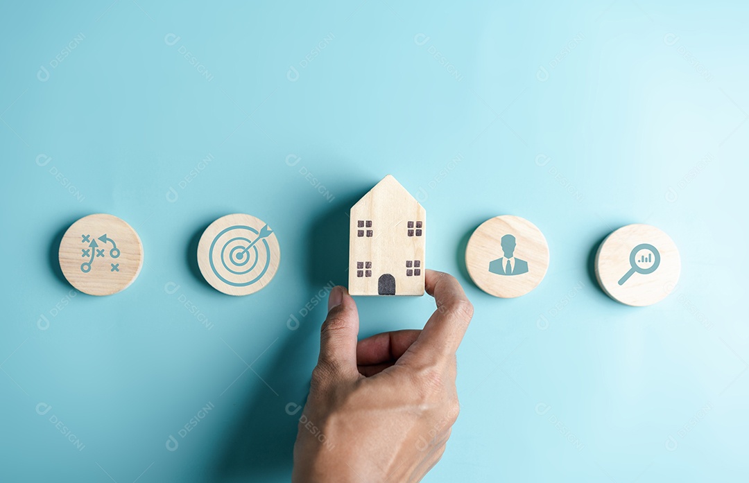 Aumento do valor do imóvel ou casa de propriedade.