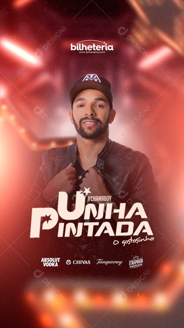 Story Social Media #Chamaboy Flyer Unha Pintada Social Media PSD Editável