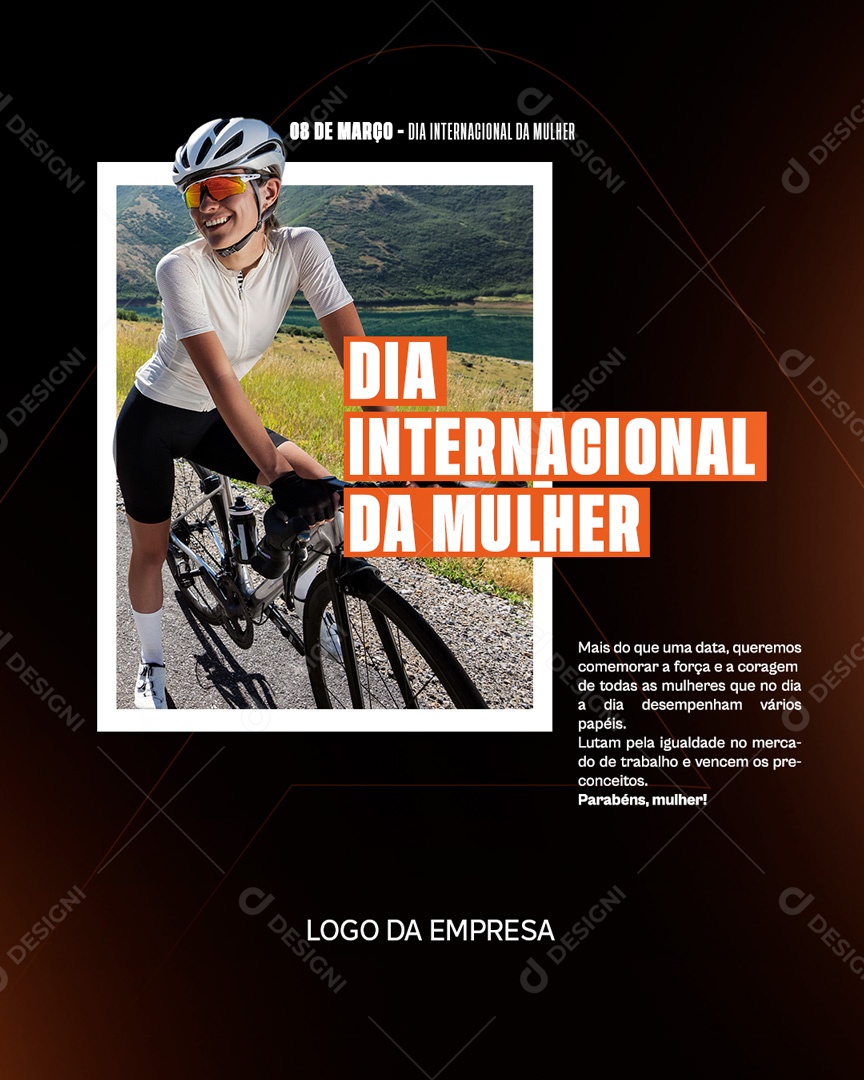 Social Media Dia Internacional Da Mulher 08 De Março PSD Editável