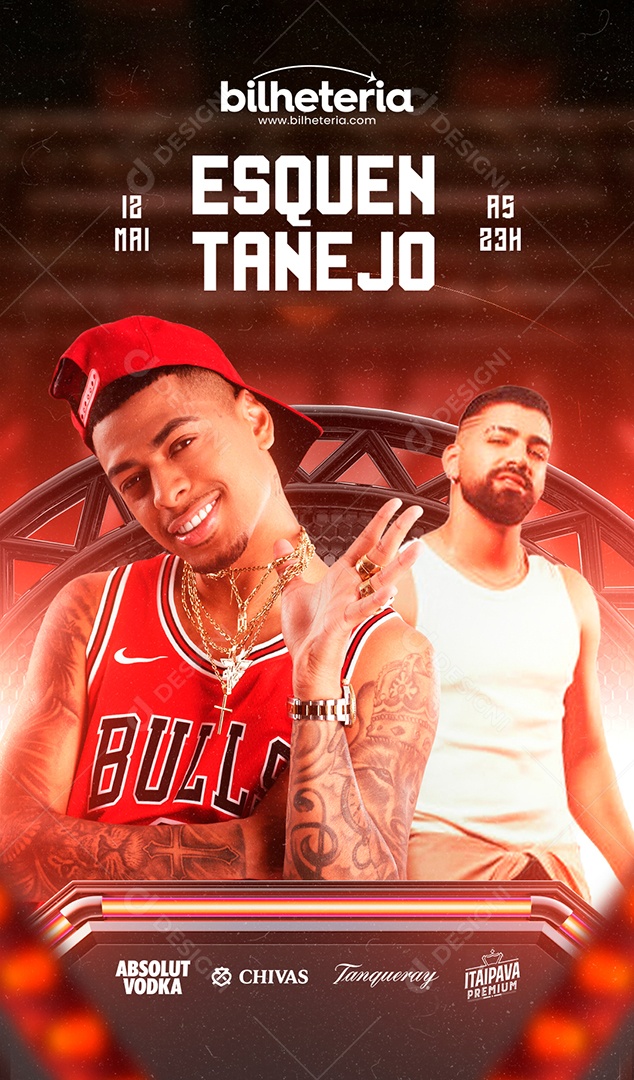 Story Esquentanejo Flyer Biel Do Furduncinho Dilsinho Social Media PSD Editável