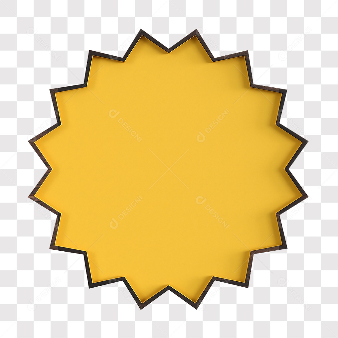 Painel De Madeira Dourado Elemento 3D Para Composição PNG Transparente