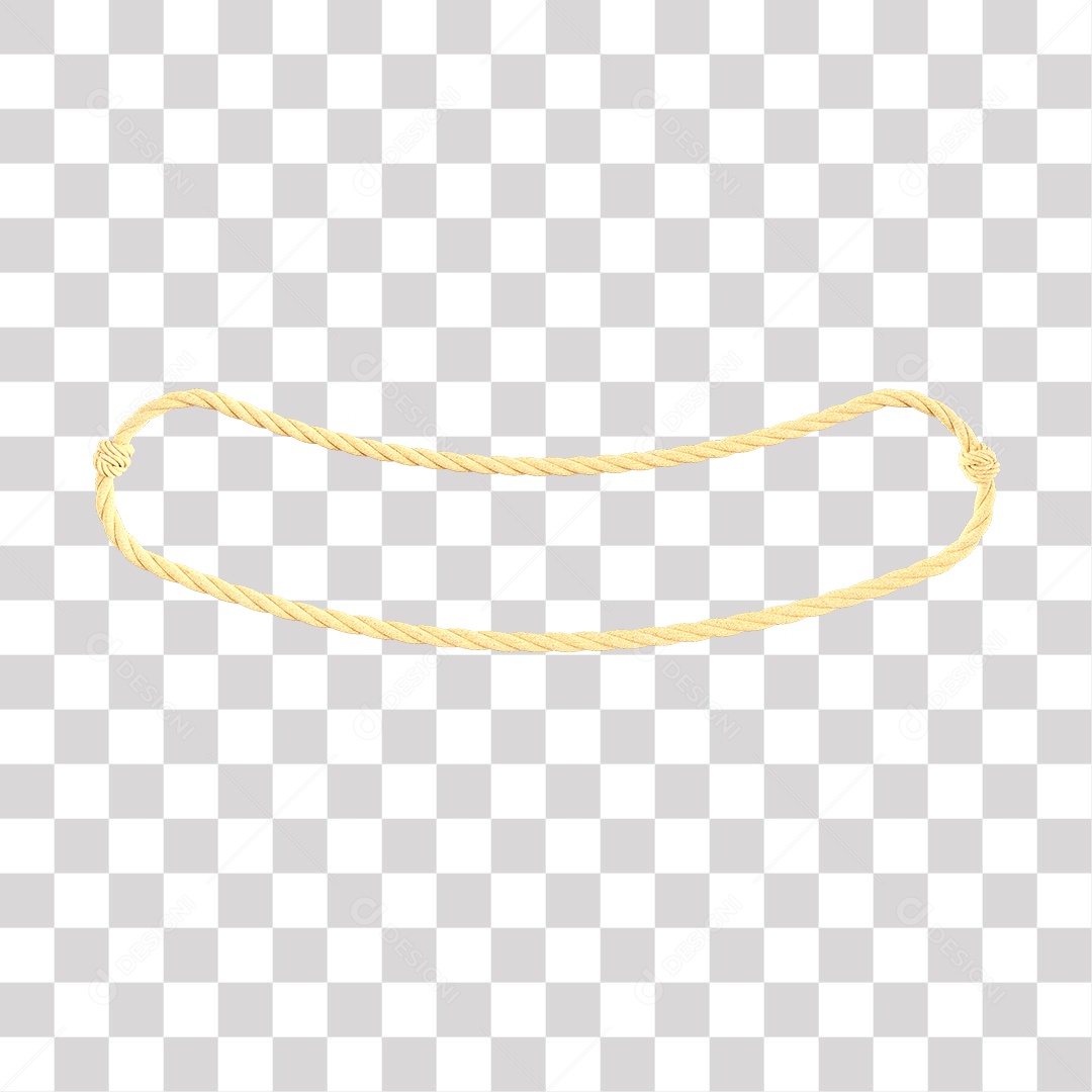 Corda Elemento 3D PNG Transparente