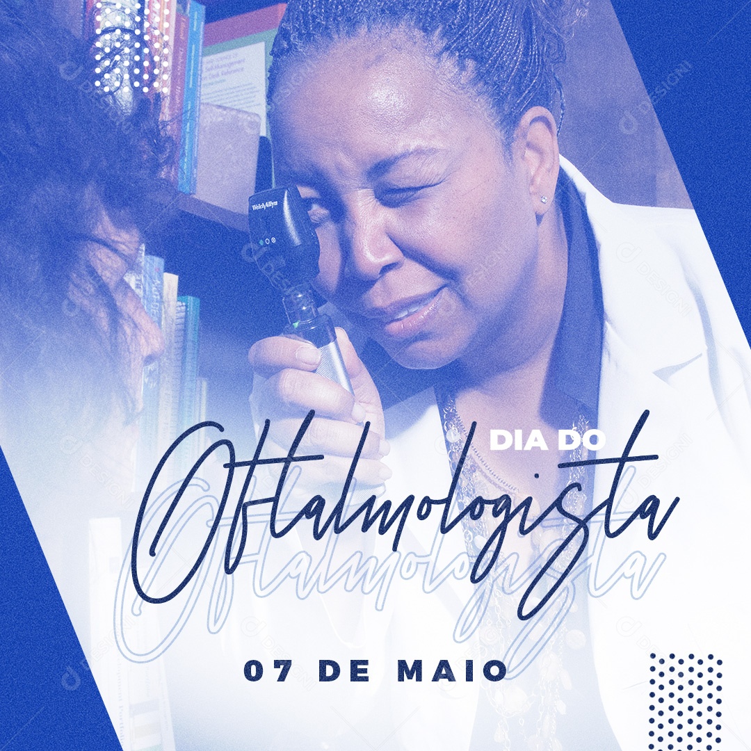 Social Media Dia Do Oftalmologista PSD Editavel