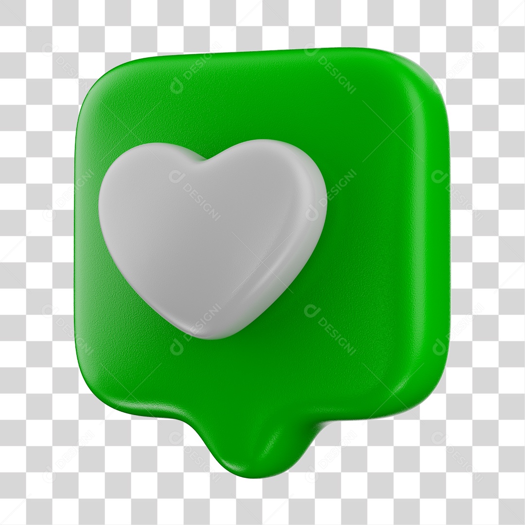 Elemento 3D Para Composição Emoji De Like Verde PNG Transparente
