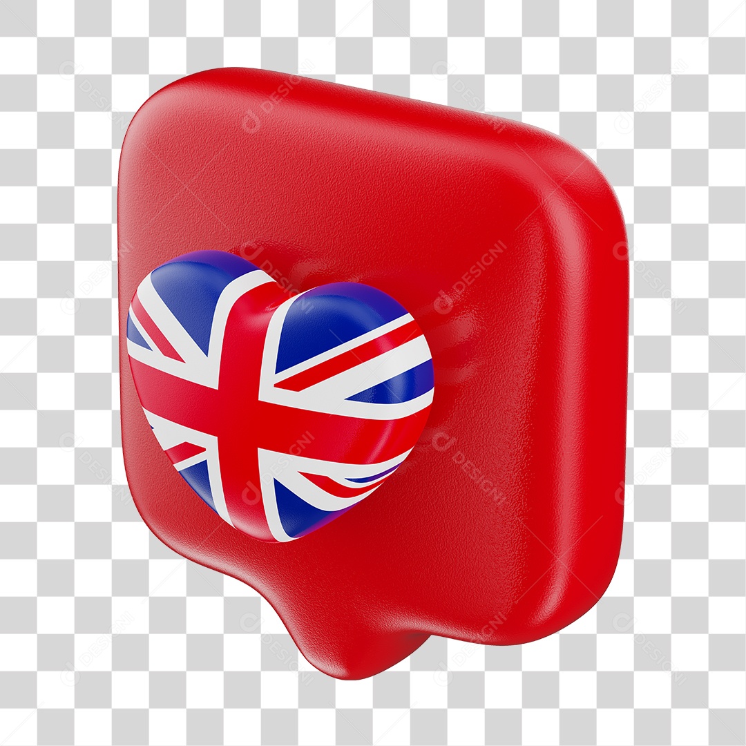3D Element For Like Emoji Composition With Australian Flag Transparent PNG