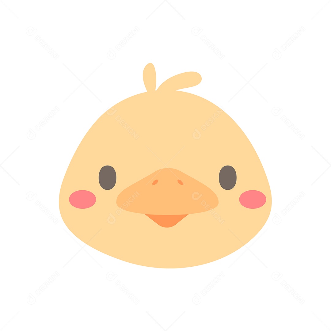 Desenho De Pintinho EPS