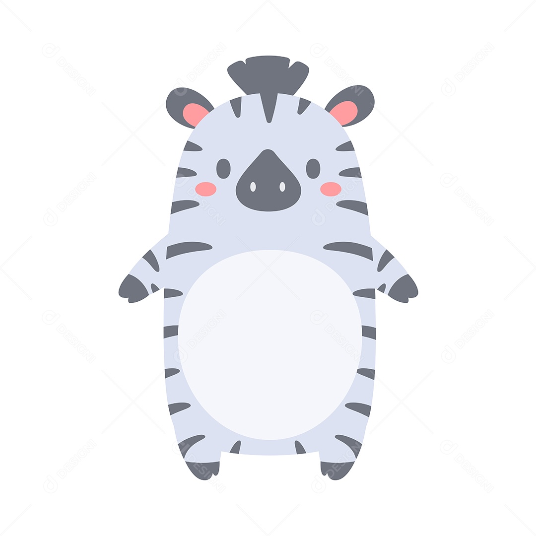 Desenho De Zebra EPS