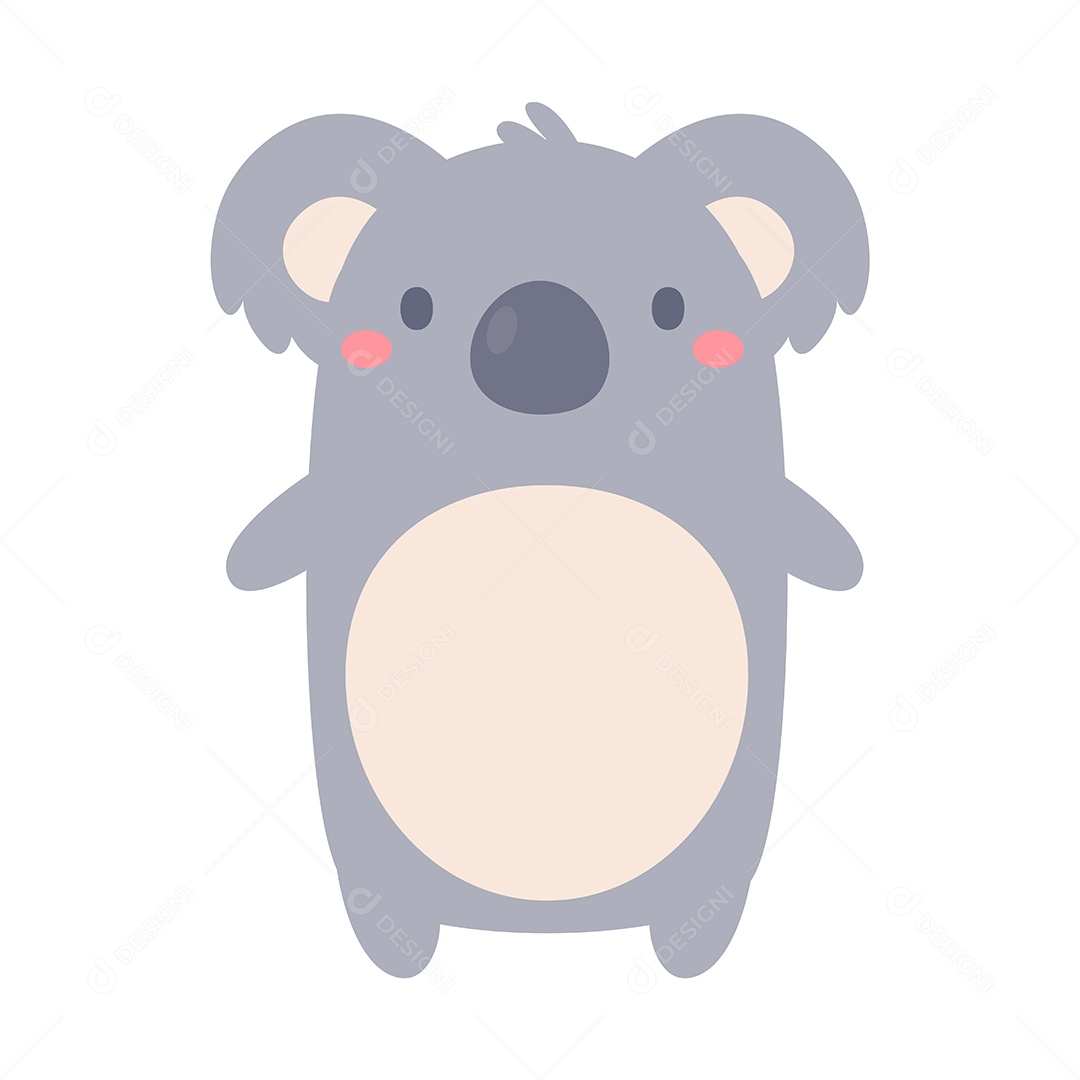Desenho De Pinguim Coala EPS