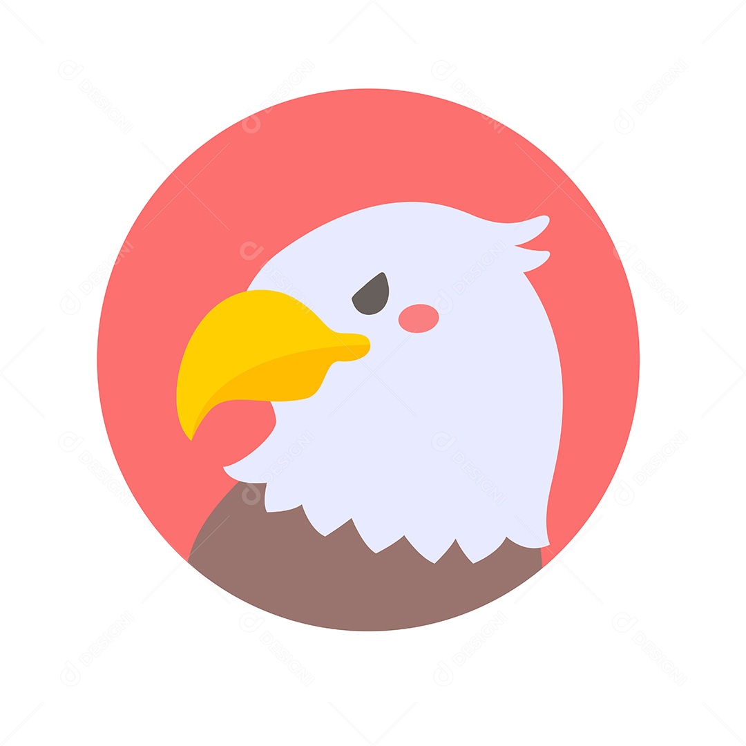 Desenho De Pássaro Ícone De Águia Vetor EPS