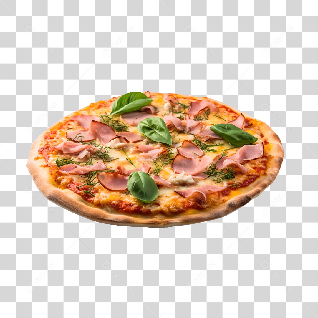 Deliciosa Pizza Tabua De Madeira PNG Transparente