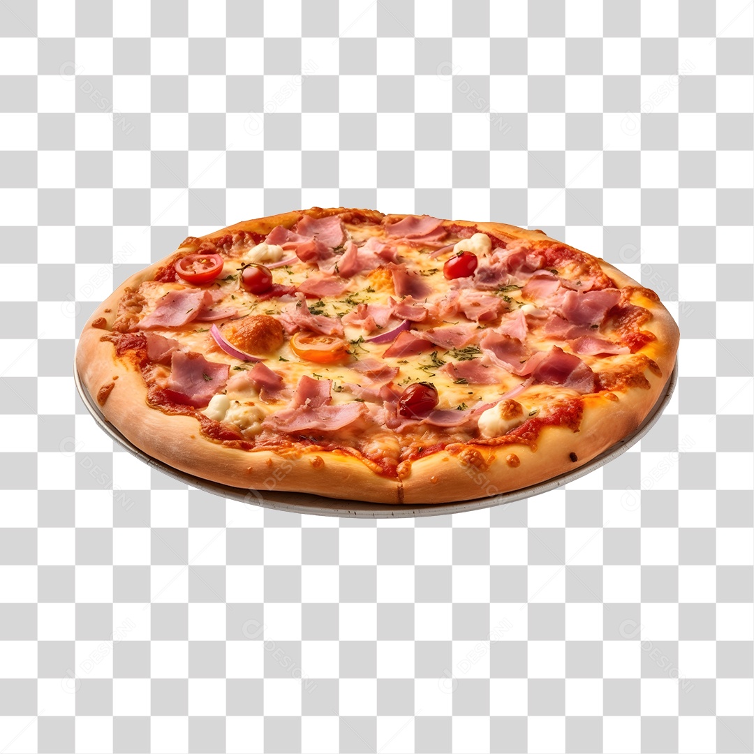 Deliciosa Pizza De Pepperoni Tabua De Madeira PNG Transparente
