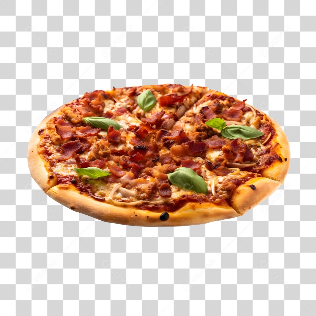 Pizza Para Composição PNG Transparente