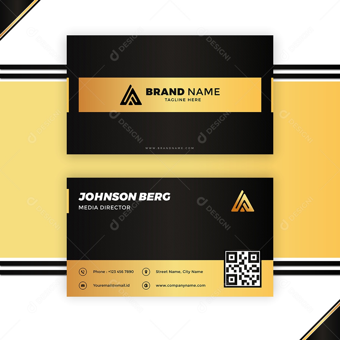 Modelo de Cartão de Visita EPS Editável