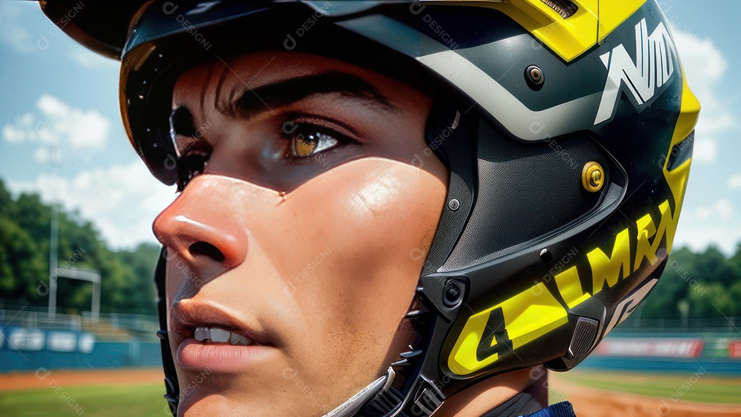 Pessoa jovem pilotando moto de motocross.