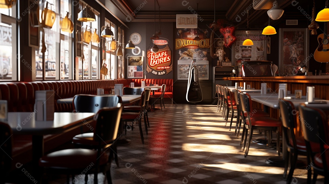 Estabelecimento vazio boteco