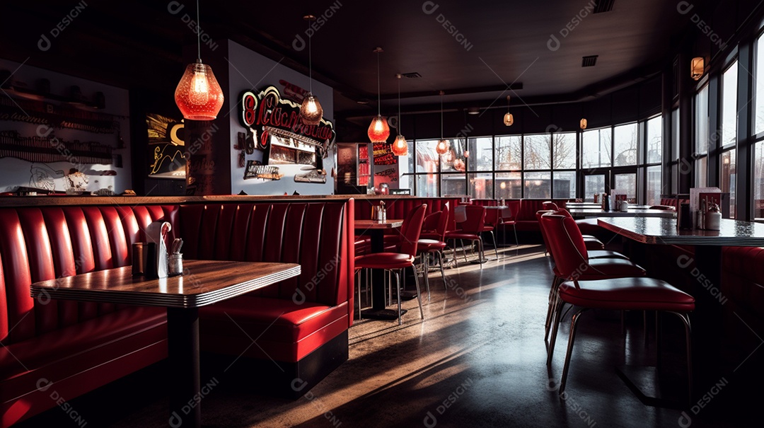 Estabelecimento vazio boteco