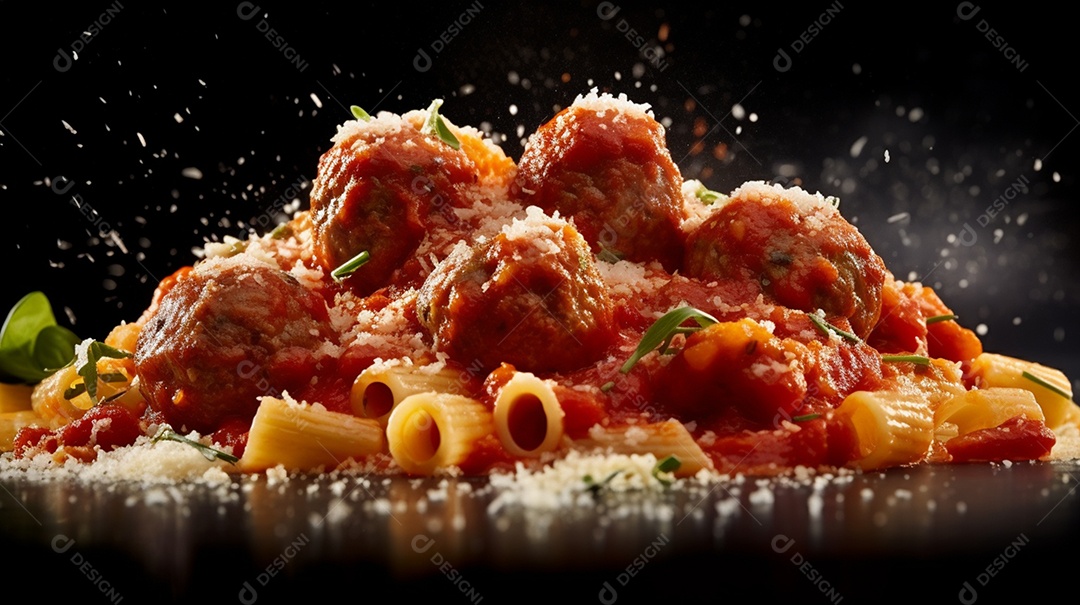 Prato de comida sobre uma mesa de restaurante