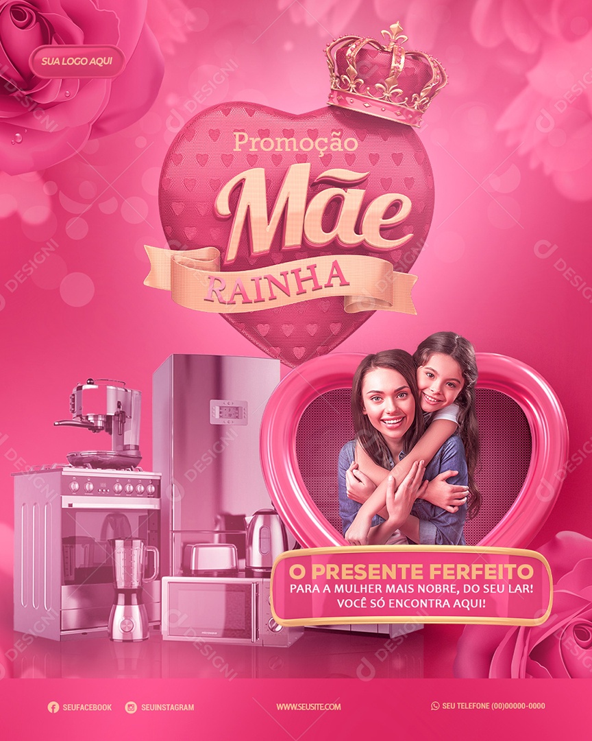 Social Media Story O Presente Perfeito Imóveis PSD Editavel