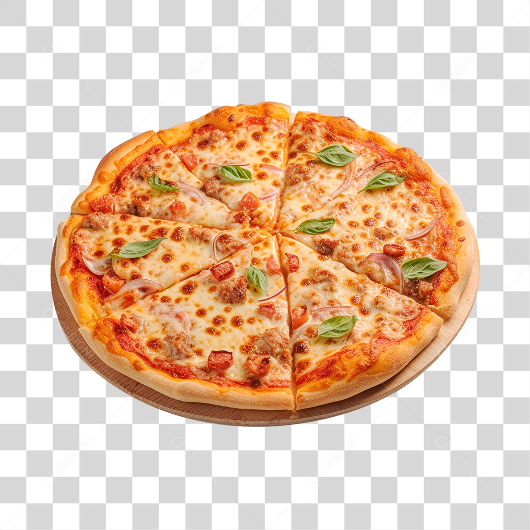 Pizza Brasileira PNG Transparente Sem Fundo