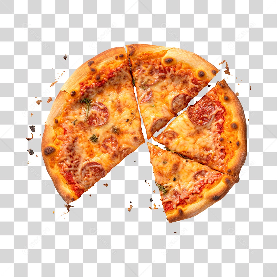 Fatias de Pizza PNG Transparente
