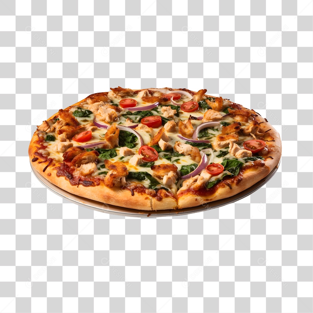 Deliciosa Pizza Tabua De Madeira PNG Transparente