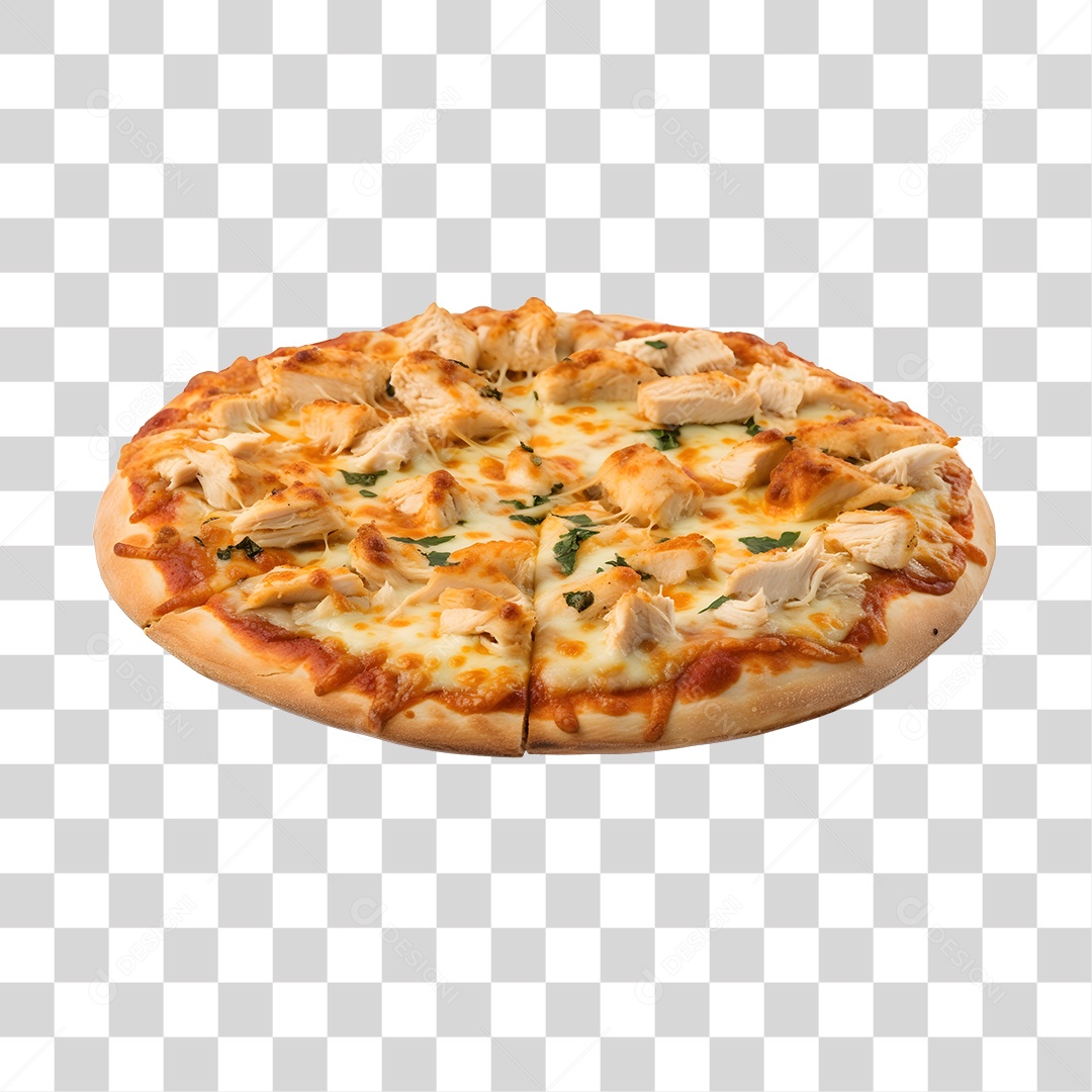 Deliciosa Pizza Tabua De Madeira PNG Transparente