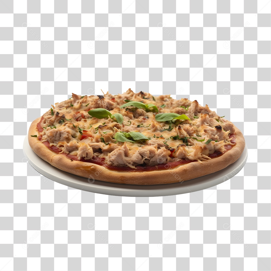 Deliciosa Pizza Tabua De Madeira PNG Transparente