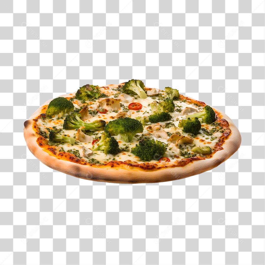 Deliciosa Pizza Tabua De Madeira PNG Transparente