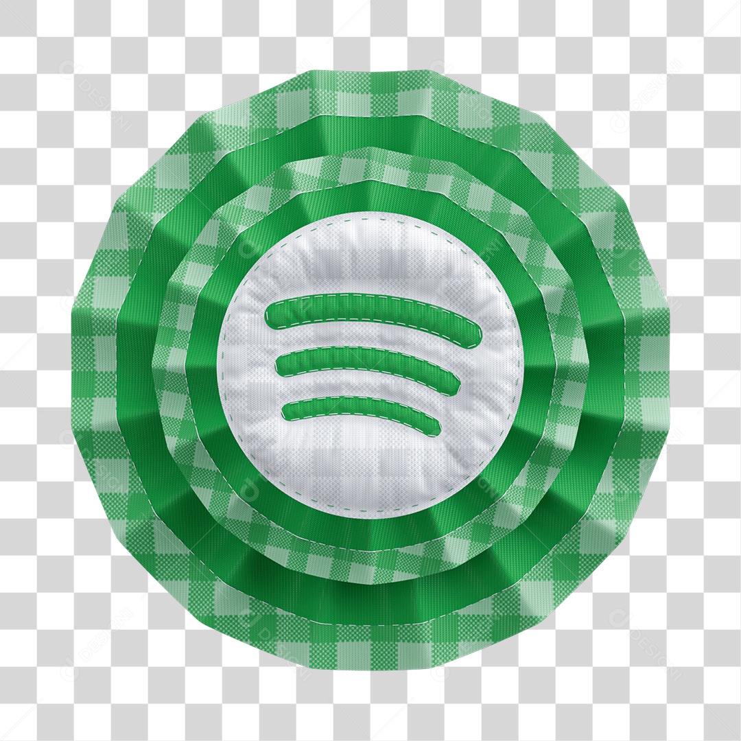 Bandeira Spotify PNG Transparente