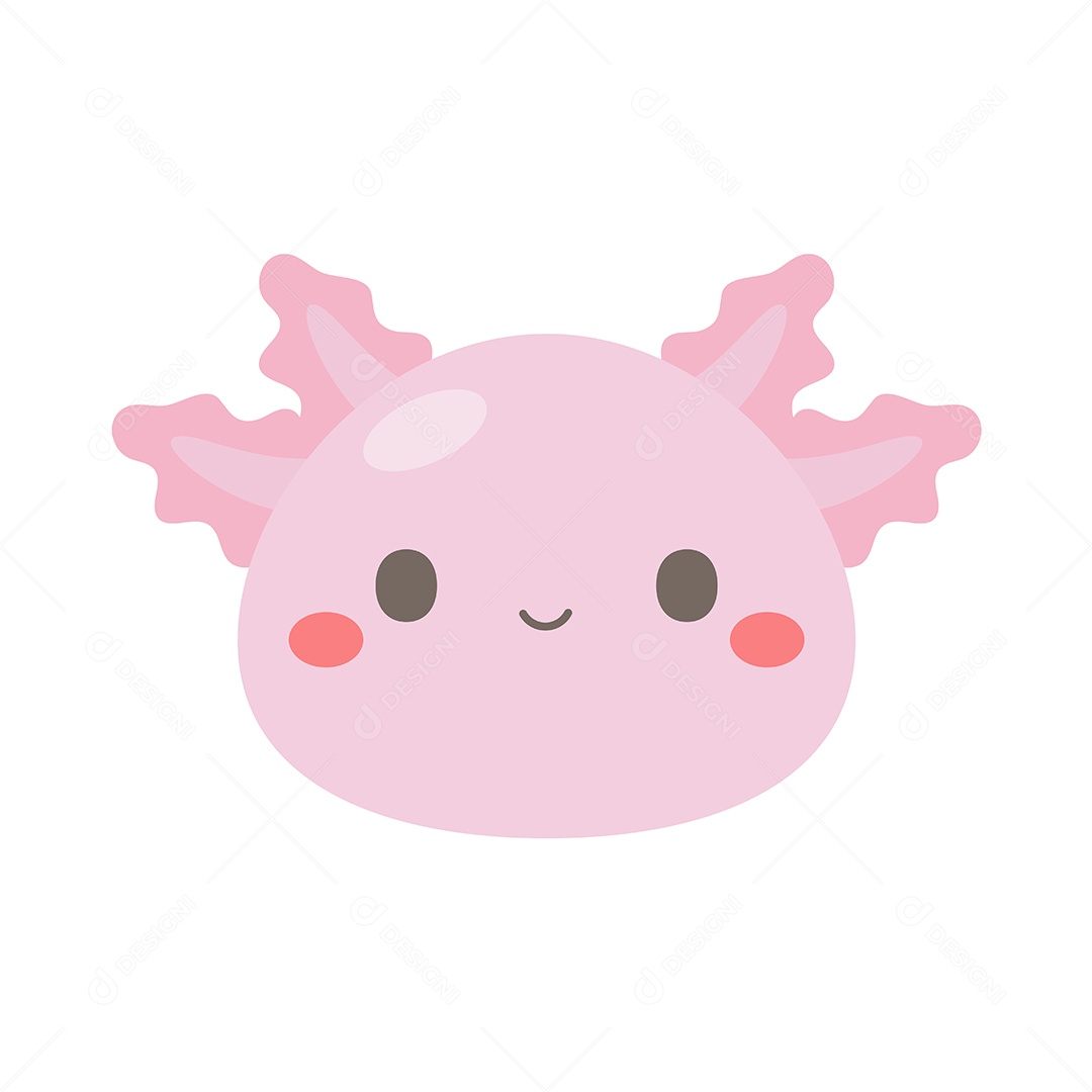 Desenho De Salamandra Animal Vetor EPS