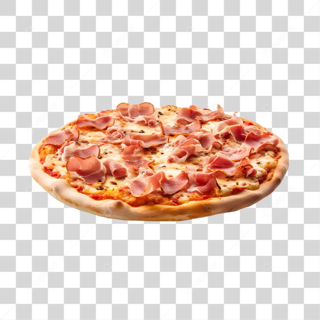 Deliciosa Pizza Tabua De Madeira PNG Transparente