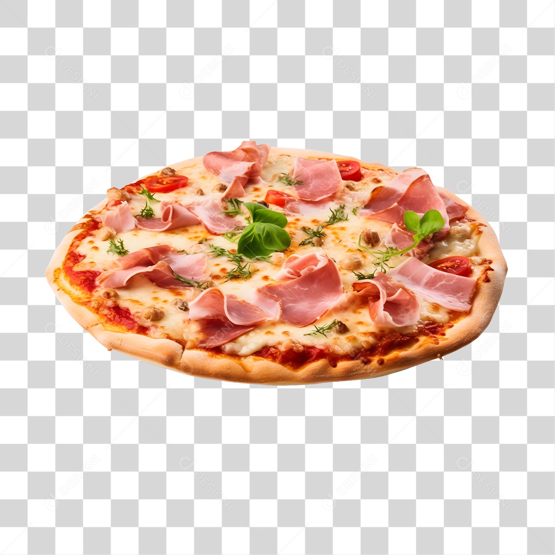 Deliciosa Pizza Tabua De Madeira PNG Transparente