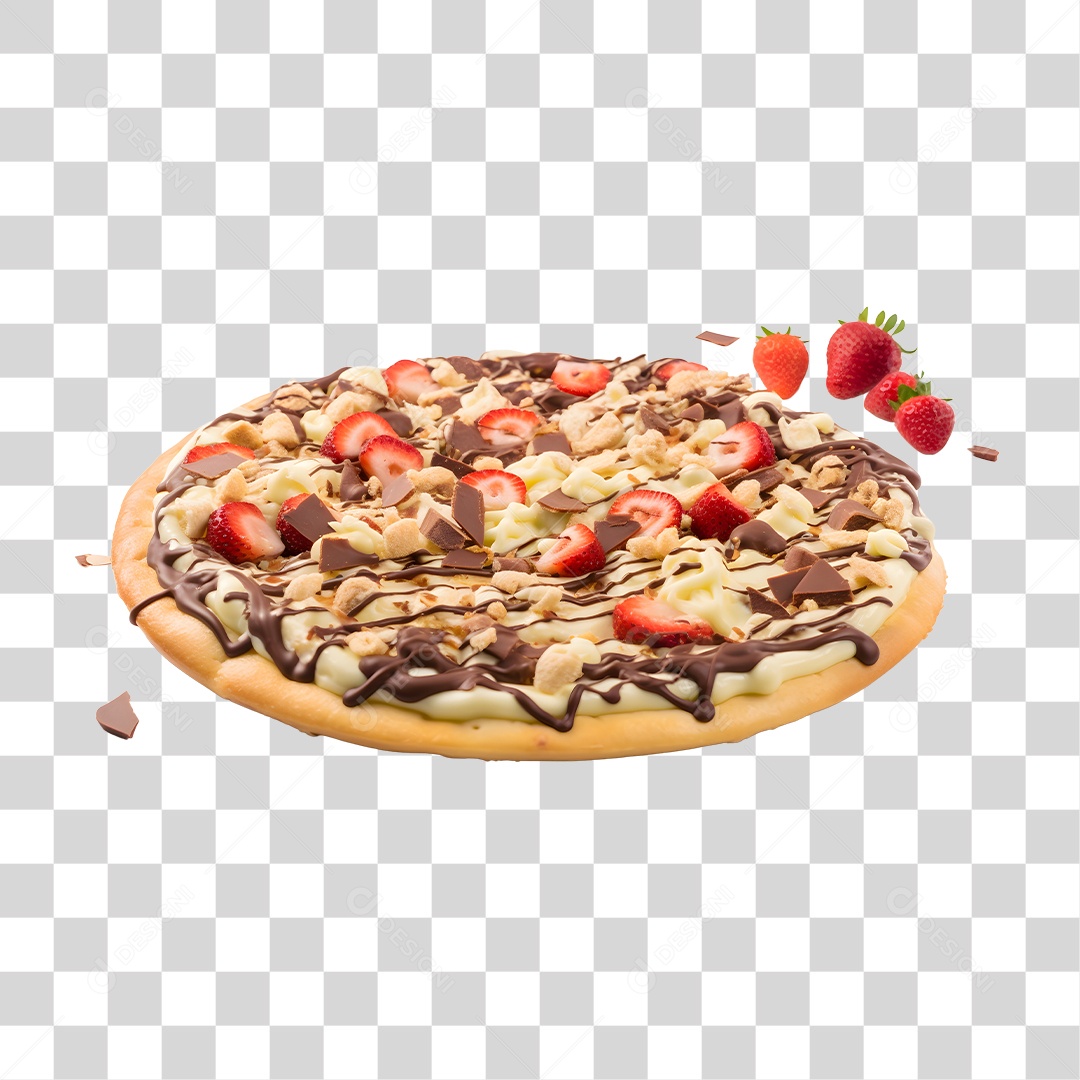 Deliciosa Pizza Tabua De Madeira PNG Transparente