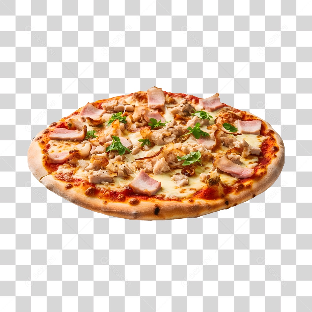 Deliciosa Pizza Tabua De Madeira PNG Transparente