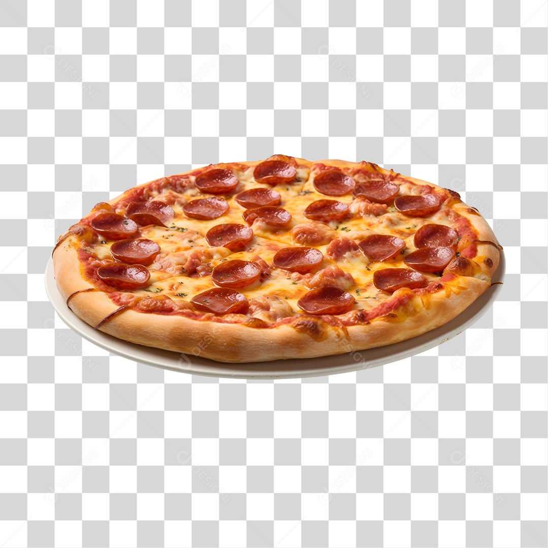 Deliciosa Pizza Tabua De Madeira PNG Transparente