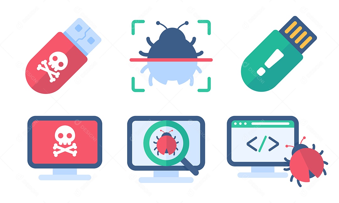 Computação Em Nuvem Prevenção De Perda De Dados Na Rede Vetor EPS